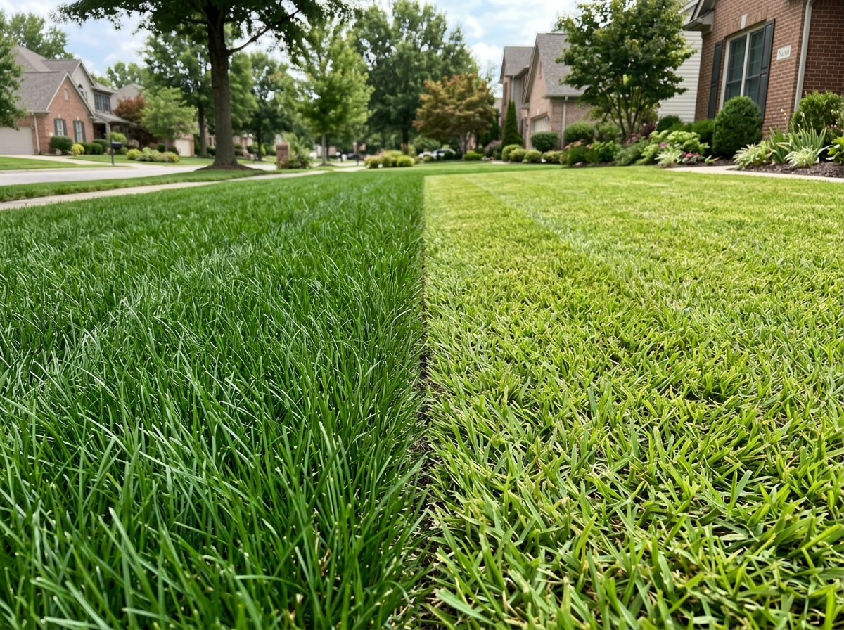 Comparison of tall fescue and warm-season turf growing in adjacent Thompsons Station yards