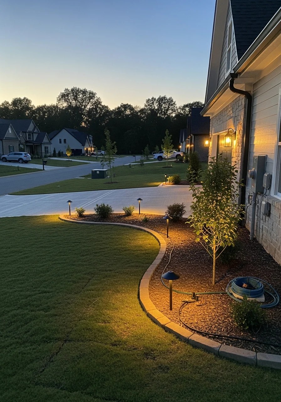 Thompsons Station residential property in a newer neighborhood development.